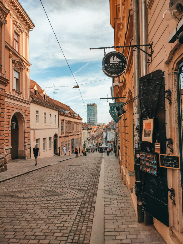 zagreb croatia street