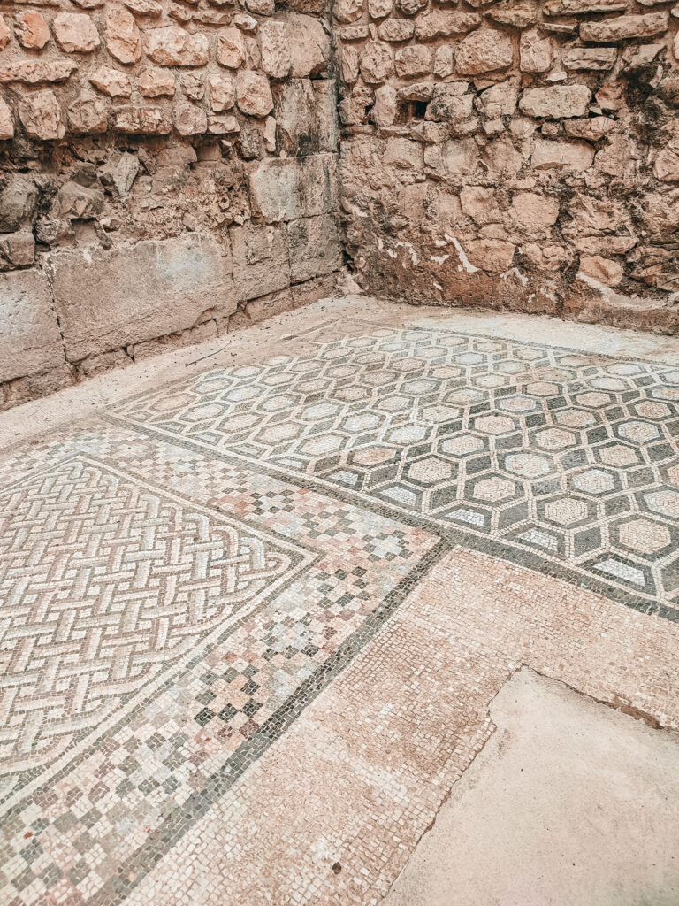 mosaic in old town split